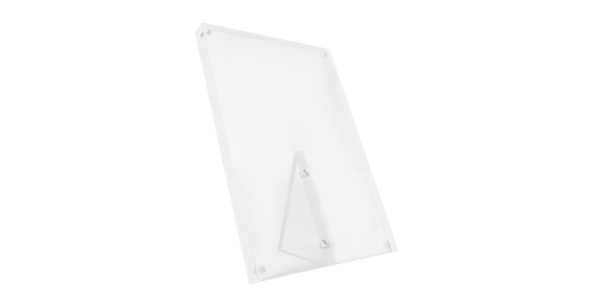 Magnetic Sign Holders with Triangle Foot
