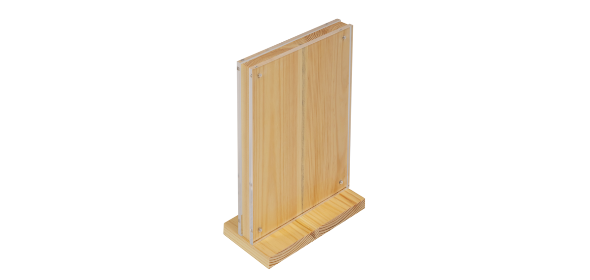 T-Shaped Magnetic Sign Holders - Single Sided