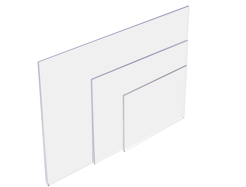 Poster Holder (simple or adhesive)