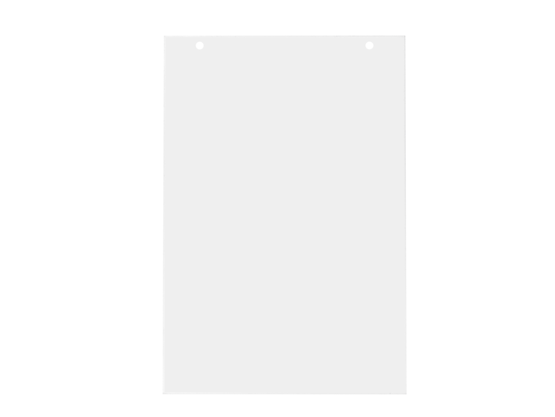 Poster Pocket / Ticket Holder with Holes - Anti-Glare
