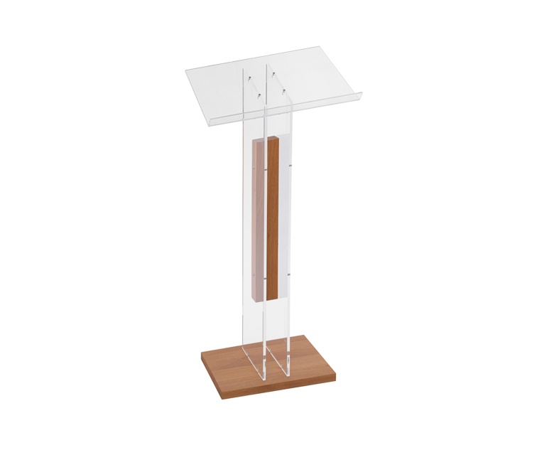 Free Standing Lectern - Wood Mix - Version Y