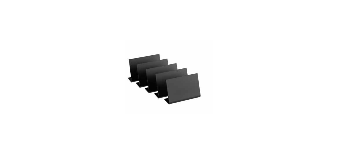 L-Shaped Write-on Label