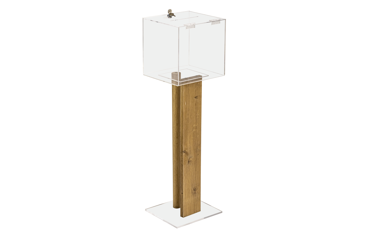 Free Standing Raised Donation / Suggestion Box