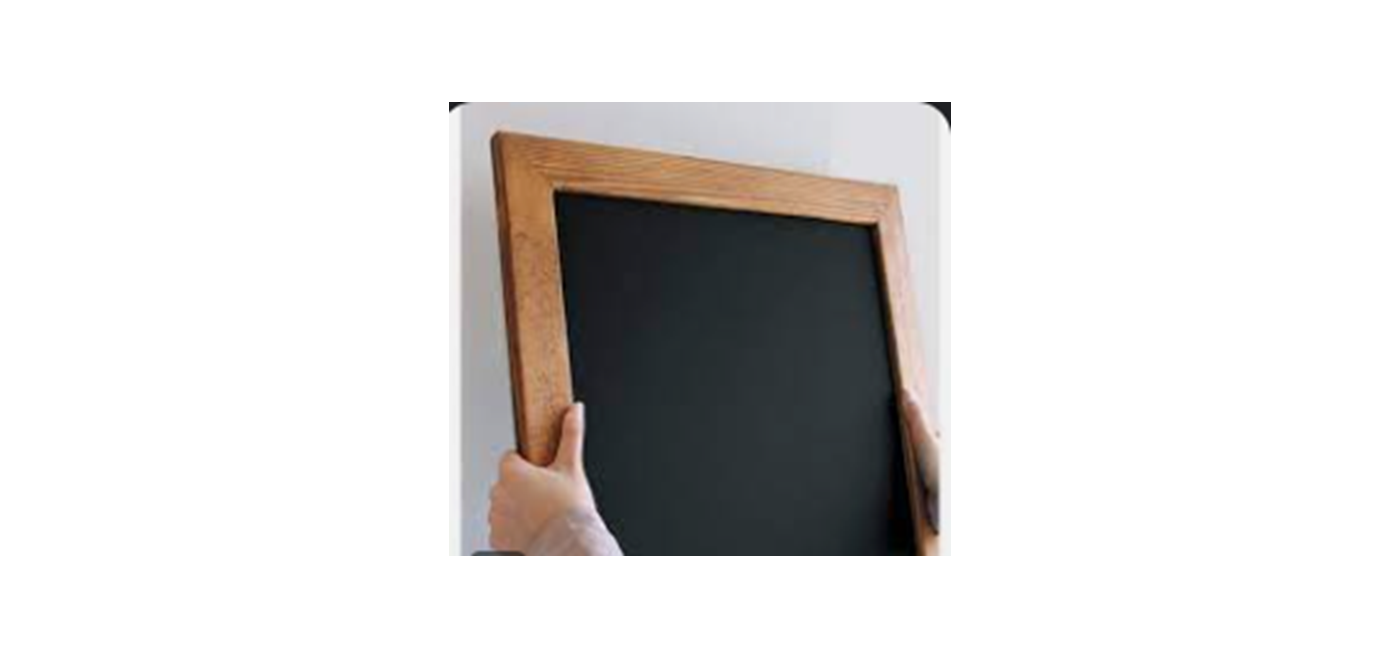 Chalkboard Wall Hanging - 19 mm Profile